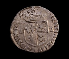 HENRI IV 1/4 écu de Béarn 1604