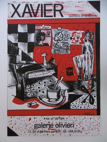 Xavier vilato affiche - xavier,