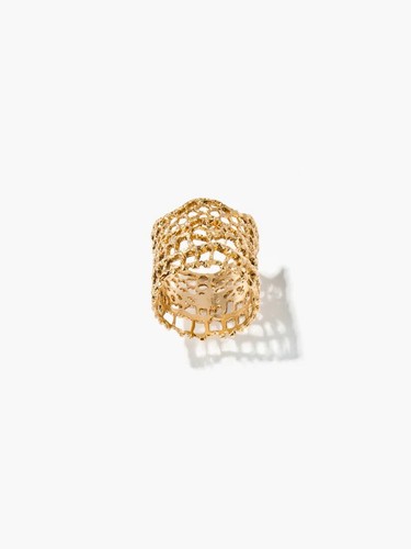 French vintage lace ring - lace,