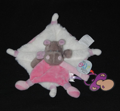 Doudou plat babynat - 🦛,
