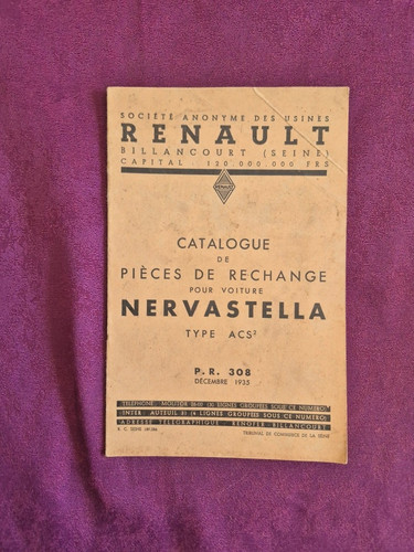 Renault nervastella acs - renault, /