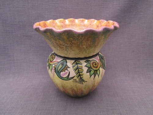 Vase ancien faïence de - en,