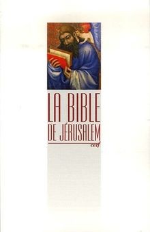 Bible jérusalem de - de,