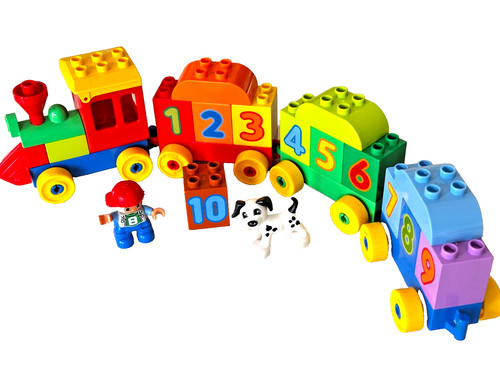 Lego duplo train des chiffres - des,