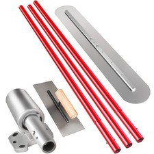 Truelle de Maçon Truelle de Béton 1200x200mm Professional Draper Trowel Set