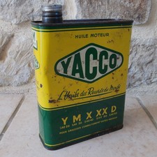 Ancien Bidon d'Huile YACCO