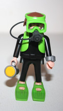 PLAYMOBIL 4429 5786 HOMME POLICIER PLONGEUR BATEAU DE POLICE