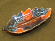 Plat Vallauris A-M apéritif cacahuète vintage french ceramic appetizer dish 70’s