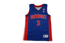Maillot basket rétro Pistons