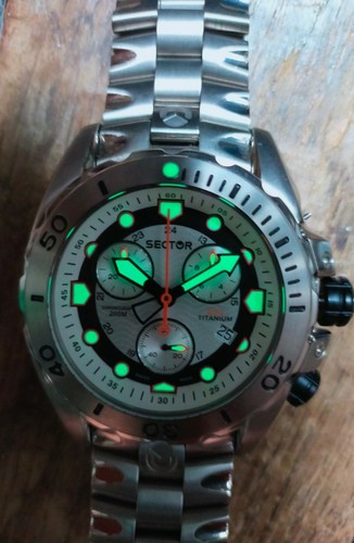 Montre chronographe sector - chronographe, 600