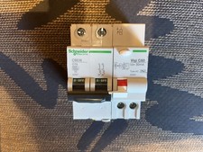DISJONCTEUR DIFFERENTIEL 2POLE PROTEGE 16A 30mA, AC. SCHNEIDER ELECTRIC 16AMPERE