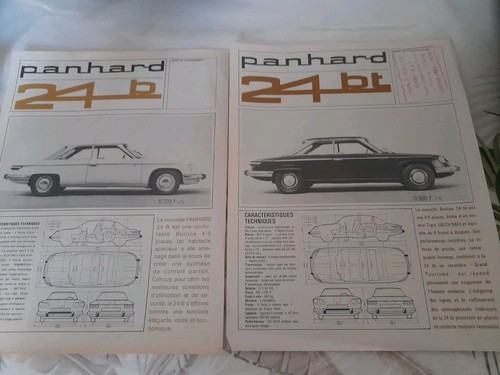 Panhard 24b fiches - panhard, 24b-bt