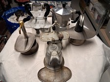 LOT DE 6 CAFETIERES ITALIENNES VINTAGE BON ETAT