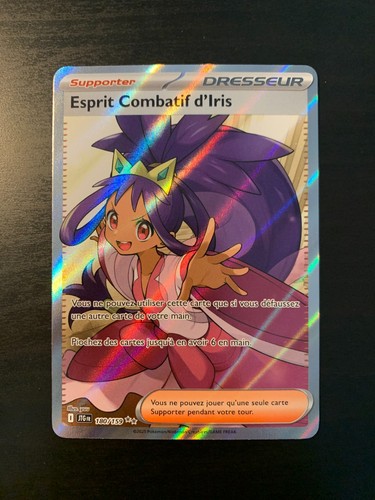 Carte pokémon esprit combatif - carte,