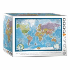 Eurographics Puzzle XXL Carte
