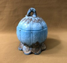 boite ronde CITROUILLE en