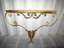 ANCIENNE CONSOLE A VOLUTE EN