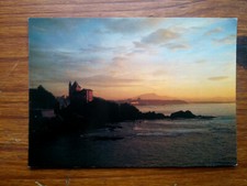 BIARRITZ VILLA BELZA COUCHER DE SOLEIL carte postale postcard 