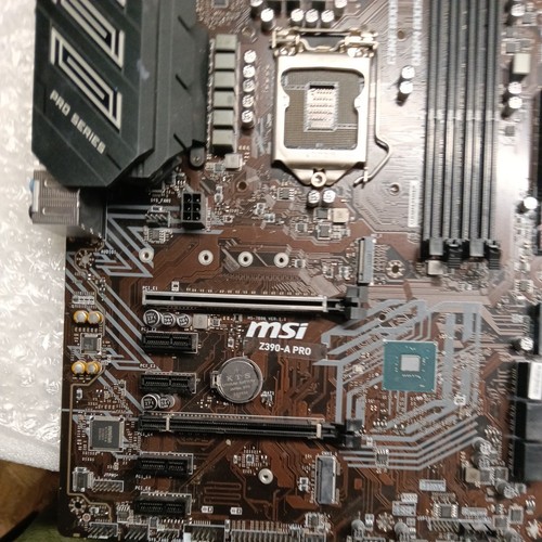 Carte mère msi z390 - carte, pro