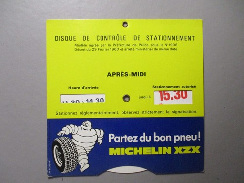 Disque stationnement - disque,