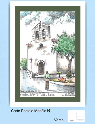 04080 carte postale - b,