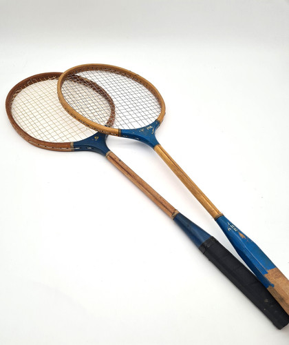 Ancienne raquette badminton - ancienne,