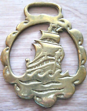 Horse Brass en laiton  Bateau