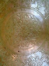 PLATEAU EN CUIVRE MAROC 