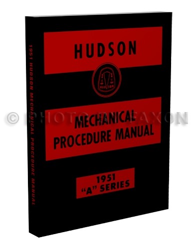 1951 hudson atelier manuel - 1951,