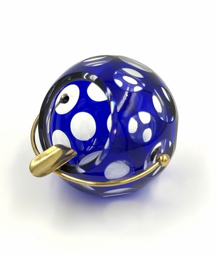 Petit cendrier cristal overlay - cristal,