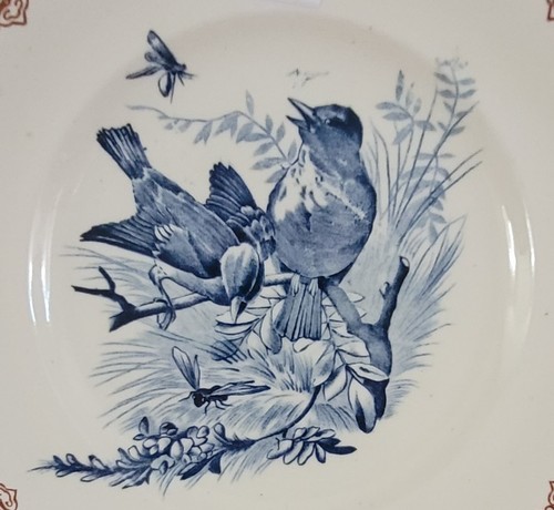 Assiette ancienne xixième - assiette,