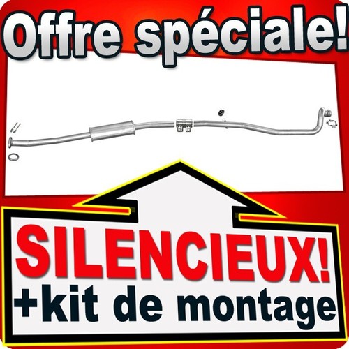 Silencieux intermédiaire pour - intermédiaire,