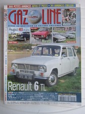 GAZOLINE N° 152/PENAULT 6 TL/FIAT 127 MORETTI/WARTBURG 312-313/PEUGEOT 403