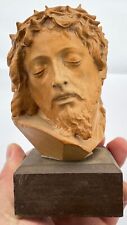 BUSTE RELIGIEUX LE CHRIST EN BOIS BUSTO RELIGIOSO CRISTO IN LEGNO CRISTIANESIMO
