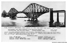 CAR-ADUP11-0691-ROYAUME-UNI - The foth bridge - The labour of 5000 men for 7 y