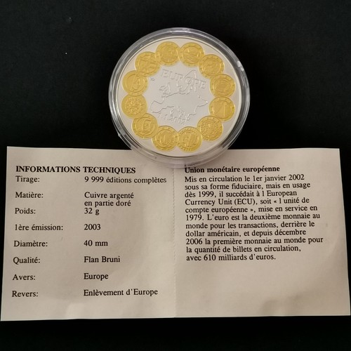 Medaille 2003 40mm - 2003, 32g
