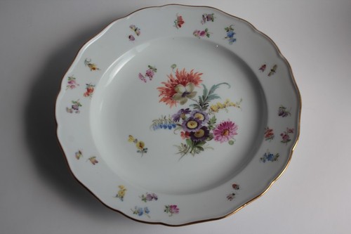 Meissen assiette porcelaine - meissen,