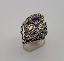 Ancienne Bague Locket Argent