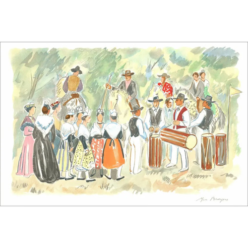 Brayer yves lithographie - yves,