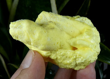 Soufre Jaune vif Java 7x5.5cm Indonésie mineral collection pierre lithothérapie
