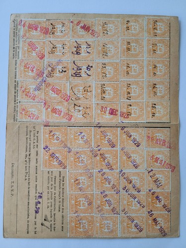 Timbres socio postaux - socio,