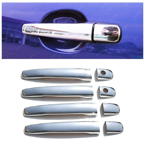 Chrome couvre poignees porte - chrome,