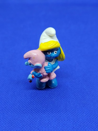 Schtroumpfette avec bébé - avec,