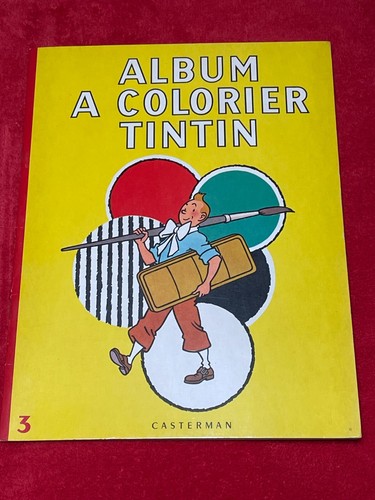 Album colorier tintin - album,