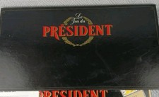 Jeu de société promotionnel Le jeu du Président 2 a 6 Joueurs Vtg 1986