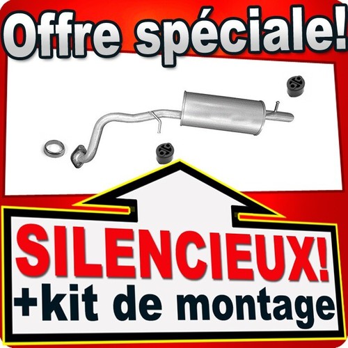 Silencieux arriere pour toyota - arriere,