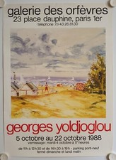 Affiche GEORGES YOLDJOGLOU
