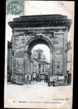 NEVERS (58) Publicité murale