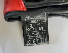 DUCATI gants cuir Moto noir état pratiquement neuf taille M