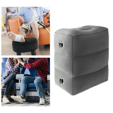 Coussin repose-pieds gonflable de  pour adultes, coussin repose-jambes doux et